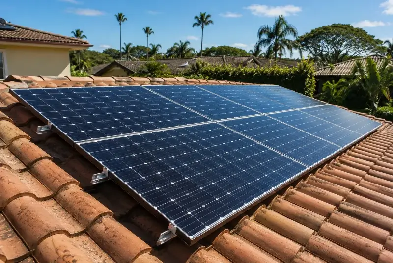 Installation de panneaux solaires à Saint-Aubin-des-Ormeaux